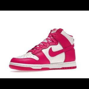 Nike Womens Dunk High (pink prime)